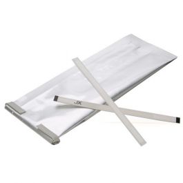Bindstrips Klevend 14cm Zilver (100 stuks) [TT5SLD]
