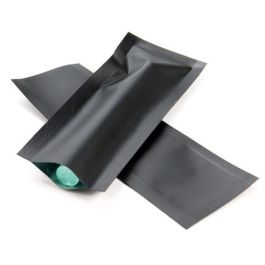 Sac à sécurité enfant noir mat 3.8x10.2cm (100 Pieces) [CRB4B]