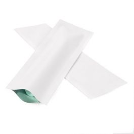 Plastiek Zakken Mat Wit 3,8x12,7cm Sealbaar permanente Sluiting (100 stuks) [CRB5W]