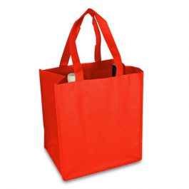 Wijntassen 27+19x30cm Rood (50 st.) [FP-DNW062]