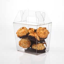 Plastiek Doosjes voor Takeout 8,7x6,4x7,9cm (25 stuks) [FS283]
