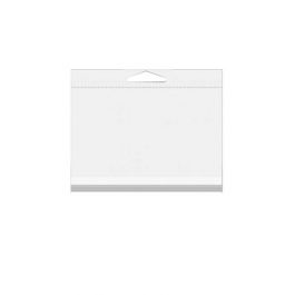 Headerbags 15,9x11,4cm Hersluitbaar en Kristalhelder (100 stuks) [HB46]