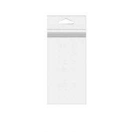 Headerbags 5,1x20,3cm Mogelijk om van bovenzijde te vullen (500 stuks) [J4T]