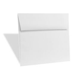 Enveloppen met Linnen Textuur Wit 14x14cm (50 stuks) [E260]