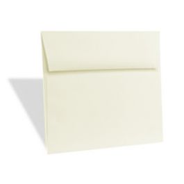 Enveloppen met Linnen Textuur Naturel 14x14cm (50 stuks) [E261]