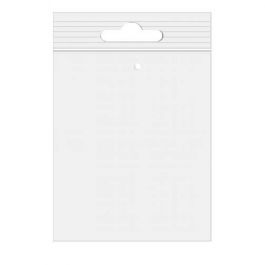 Gripzakken met Euroloch en Luchtgat 33x38cm Kristalhelder PP 50 Micron (100 stuks) [ZE1315V]