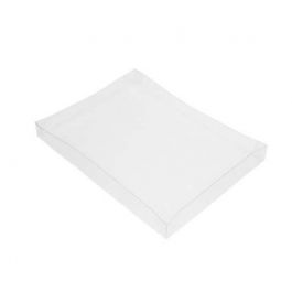 Couvercle pliant à transparence cristalline 11,6 x 1,6 x 15,4cm (25 Pièces) [BT3]
