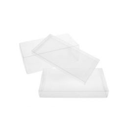 Plastiek Doosjes 14,9x1,6x19,8cm Kristalhelder (25 stuks) [FPB162]