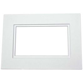 Passepartout Dubbeldik Wit/Wit Kern 40,6x50,8cm met 27x34cm Venster (10 stuks) [MD20217]