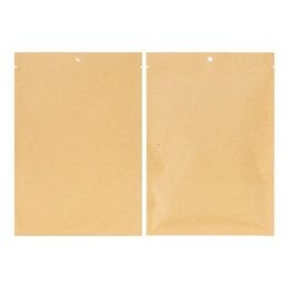 Sac en Kraft mate Thermoscellable 8,5x10,5cm (100 Pieces) [KHS34M]