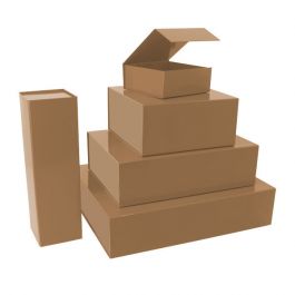 Boite Aimantée 23x23x11cm Marron (25 pcs) [FP-VPD045]