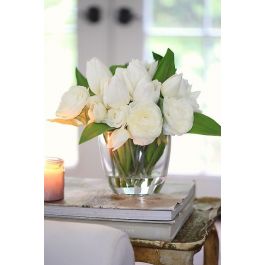 Hoezen met handgrepen voor bloemenvazen medium 48x50x14cm bodem (50 stuks) [SL003888A]