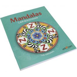 Livres de coloriage de mandalas, Apprenez les lettres, 1 pièce [HOB-600232]
