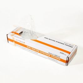 Tandarts Lucht- en waterspuit hoezen + opening 6,4x25,4cm (500 stuks) [DB210C]