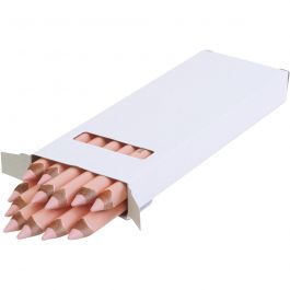 Crayons de Couleur Jumbo edu, ép. 10 mm, mine 6,25 mm, rose clair, 12 pièces/ 1 Pq. [HOB-408029]