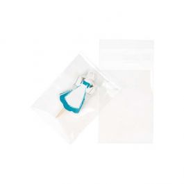 Plastiek Zakken 6,9x9,1cm Transparant en Hersluitbaar (100 stuks) [B2M]