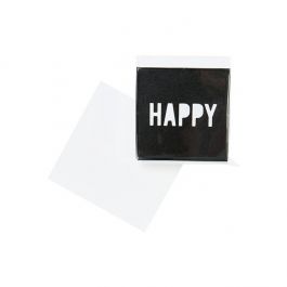 Sachet plastique transparence cristalline 8,5x8,3cm sans rabat (100 pièces) [B33NF]