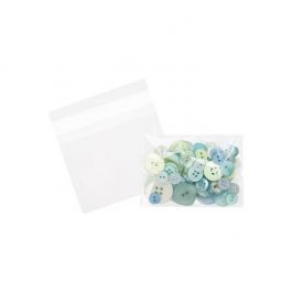 Plastiek Zakken 9x6,5cm Transparant en Hersluitbaar (100 stuks) [B3X2T]