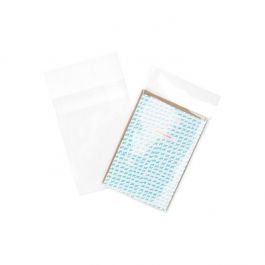 Plastiek Zakken 9,7x13,2cm Transparant en Hersluitbaar (100 stuks) [B3X5PC]