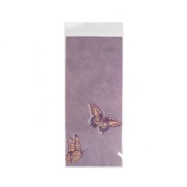 Plastiek Zakken 11x24,4 cm Transparant en Hersluitbaar (100 stuks) [B49M]