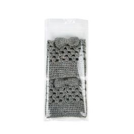 Sachet plastique transparence cristalline 15,7x30,6cm avec Rabat Adhésif (100 pièces) [B612S]