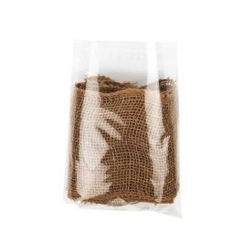 Sachet plastique transparence cristalline 16,4x18,1cm avec Rabat Adhésif (100 pièces) [B67]