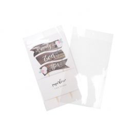 Plastiek Zakken 15,7x25,4cm Transparant en Hersluitbaar (100 stuks) [B6X10PC]