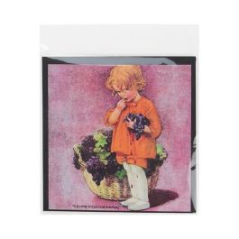 Sachet plastique transparence cristalline 17x16,7cm avec Rabat "Sécurisée" (100 pièces) [B6X6MPC]