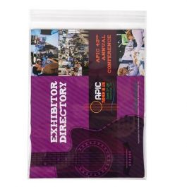 Sachet plastique plat grand format 22,5x28,5+4cm Refermable par Rabat Adhésif (100 pièces) [B811]