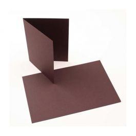 Kaarten Bruin 14x10,8cm (50 stuks) [PC212]