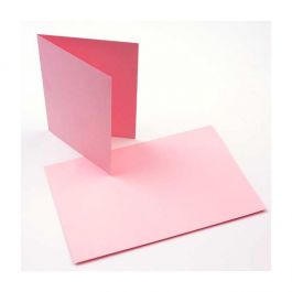 Kaarten Roze 14x10,8cm (50 stuks) [PC204]
