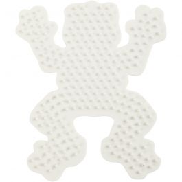 Plaques à Picots pour Perles NABBI BioBeads, grenouille, dim. 10x12 cm, medium, 1 pièce [HOB-906786]