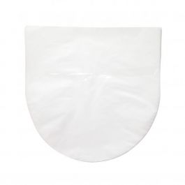 Binnenhoezen voor 7 inch Singles 18x18cm half rond (50 stuks) [BLPFSR4045]