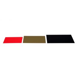 Carton inférieur pour soufflet latéral 21+10x45cm or (100 pcs) [DV-D299570]