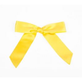 Strikken voorgestrikt Geel 2,2cm (100 stuks) [BOW7DA]