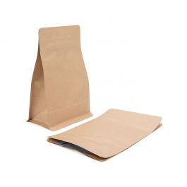 Koffie Zakken Met Ventiel Kraft 12,7x7,9x20,3cm (50 Stuks) [BBC2K]