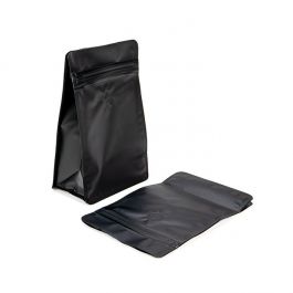 Koffiezakken Mat Zwart 12,7x7,9x20,3 cm (50 Stuks) [BBC2MB]