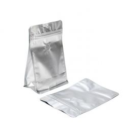 Koffiezakken Zilver 12,7x7,9x20,3 cm (50 Stuks) [BBC2S]