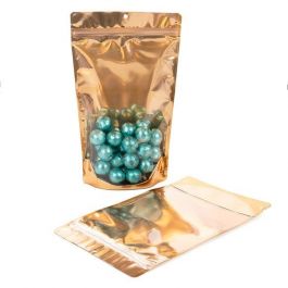 Stazakken Transparant/Oranje 17,1x8,9x28,6cm | 340 gram (100 stuks) [ZBGB4PC]
