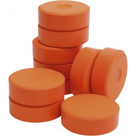 Gouache - Assortiment, orange, H: 19 mm, d 57 mm, 10 pièce/ 1 Pq. [HOB-627224]