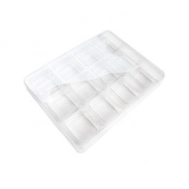 Boîte à pêche Candy, 12 cavités 15,1 x 2,5 x 19,7 cm (25 pièces) [CTBS34]