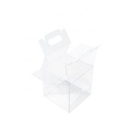 Cupcake doos set voor 1 stuk 10.2 x10.2 x10.2 cm (100 stuks) [CBS57]