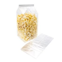 Premium EcoClear Flat Bottom Gusset Bags 10,2 x 10,2 x 22,9cm (100 Pieces) [CFBG7]