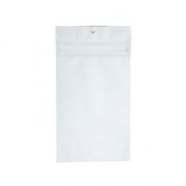 Kinderveilige Gripzakken Mat Wit 10.2 x16.5 cm (100 stuks) [CRHZB5MW]