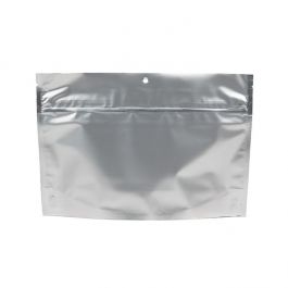 Kinderveilige Zakken Matte Zilver 22,9x6,2x15,2cm (100 Stuks) [CRP96MS]