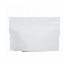 Kinderveilige Zakken Matte Wit 22,9x6,2x15,2cm (100 Stuks) [CRP96MW]