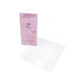 Kaart hoezen Kristalhelder 17,1x19,4 cm (100 stuks) [CJMS]