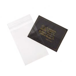 Plastiek Zakken 10,8x15,6cm Transparant en Hersluitbaar (250 stuks) [VL4X6]