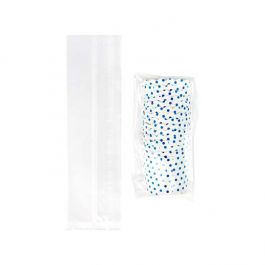 Plastiek Zakken 7/2x3x23cm met zijvouw (100 stuks) [FDAGB2]