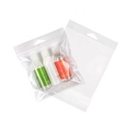 Headerbags 13,2x12,9cm Hersluitbaar en Kristalhelder (100 stuks) [HB5X5SM]